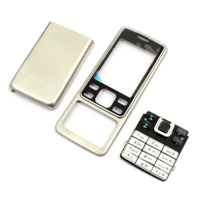 Obudowa do Nokia 6300 srebrna i klawiatura