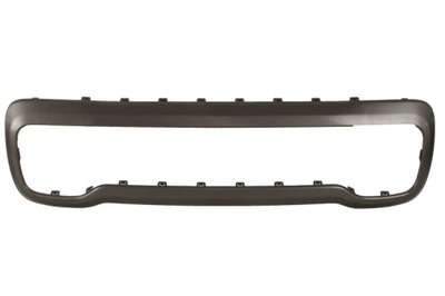 Молдинг бампера перед темно-сірий jeep renegade 07.2014-06.2018 фото №1