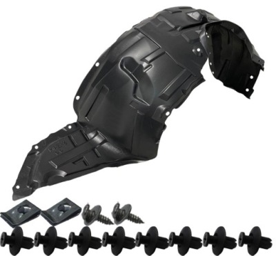 Mazda 3 2003-2007 підкрилок кліпси перед правий фото №1