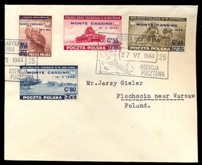 POLSKA Fi.338 P-T FDC