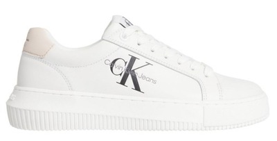 Calvin Klein Jeans buty Chunky Cupsole biały 39