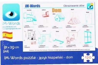 iM-Words Puzzle 96 Hiszpański - Dom
