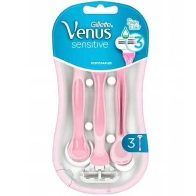 Gillette Venus SENSITIVE 3szt Skin Elixir