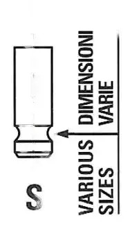 FRECCIA R6592/RNT VALVE GRADUATION 