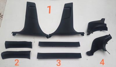 Защита накладка порог стойка mazda 6 gj kombi 13- фото №1