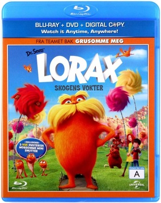 LORAX (BLU-RAY)+(DVD)