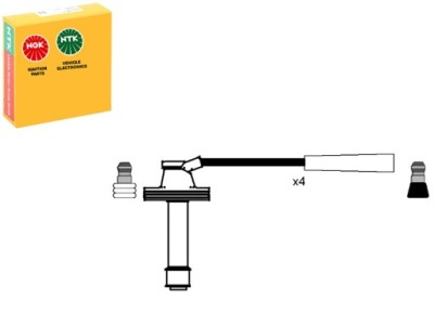 Провода зажигания ngk 22653562 300891232 zef1232 фото №1