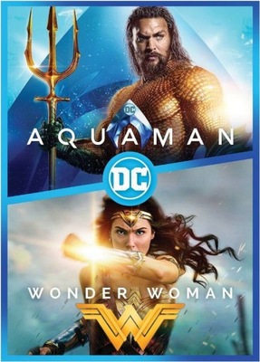 2x Dvd: AQUAMAN (2018) + WONDER WOMAN (2017) BOX