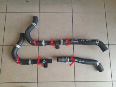 Hyundai tucson ii kia sportage iv lift 1.6 crdi waz труба шланг радиатора фото №1