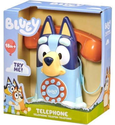 Telefon dla dzieci BLUEY Interaktywny Nauka Zabawa Po Angielsku Bingo