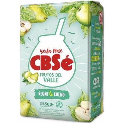 YERBA MATE CBSE FRUTOS DEL VALLE 500g