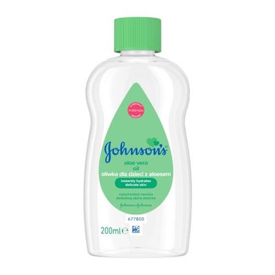 JOHNSON'S Oliwka z aloesem dla dzieci, 200ml