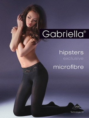 Rajstopy GABRIELLA Hipsters Exclusive Microfibre 4