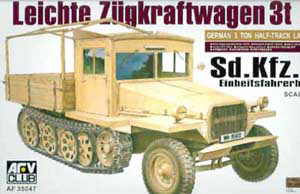 Sdkfz II, Late Wood Cab 1:35 AFV Club 35047