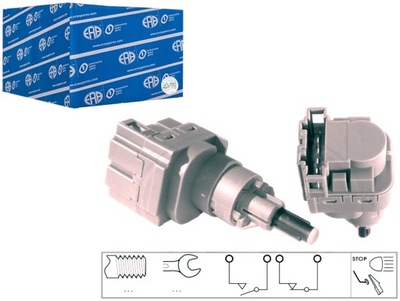 SENSOR CONMUTADOR DE LUZ LUZ DE FRENADO ERA 330544 ERA ERA  