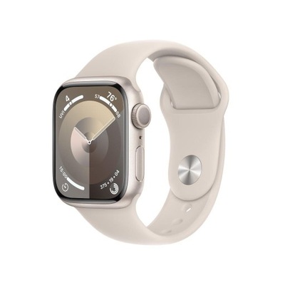 APPLE Watch Series 9 GPS Koperta 41mm księżycowa poświata