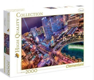 PUZZLE 2000 HQ LAS VEGAS, CLEMENTONI