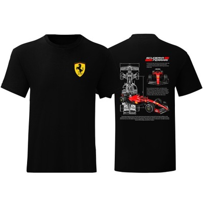 SCUDERIA FERRARI KOSZULKA BOLID FERRARI F1 TEAM TIFOSI FORMULA 1 ROZ M