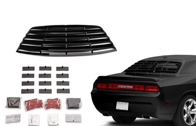 PROTECCIÓN TUNEADO VENTANAS TRASERO DODGE CHALLENGER 15-  