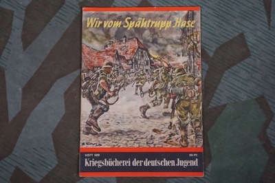 Książeczka propagandowa książka HJ DJ gazeta II wojna Kriegsbücherei nr3