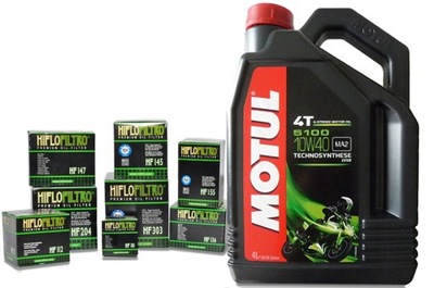 GERA PROGA ALYVA MOTUL 5100 10W40 + FILTRAS HIFLOFILTRO DOVANA 