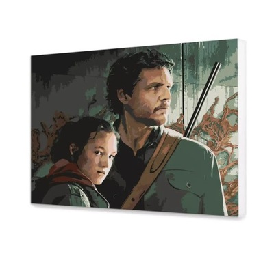 Obraz do Malowania The Last of Us Prezent 80x100cm