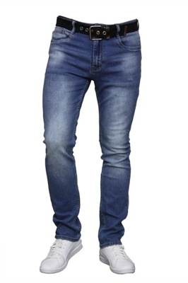 SPODNIE MĘSKIE JEANS REGULAR Fit W32 L32 PAS 84-86