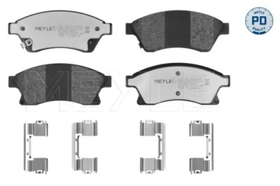 0252503118/PD PADS BRAKE OPEL P. ASTRA J 09- FOR TARC  