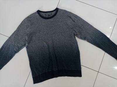 Sweterek swetr Tommy Hilfiger XL bawełna kaszmir