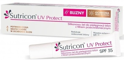 Sutricon UV Protect Silikonowy żel na blizny 15 ml