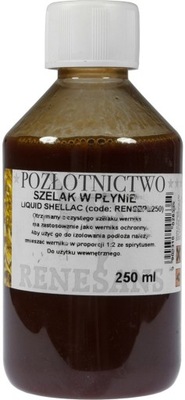 Szelak w płynie do pozłotnictwa Renesans - 250 ml