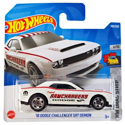 HOT WHEELS '18 DODGE CHALLENGER SRT DEMON HCV31