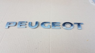 PEUGEOT BOXER ZNACZEK NAPIS EMBLEMAT PEUGEOT