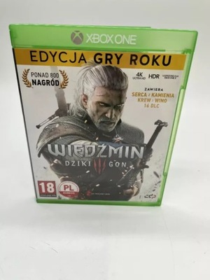 GRA XBOX ONE WIEDŹMIN 3 DZIKI GON EDYCJA GRY ROKU GOTY