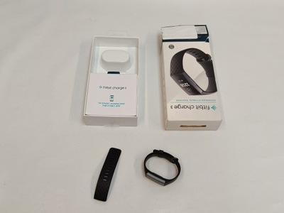 Smartwatch Fitbit Charge 3 czarny