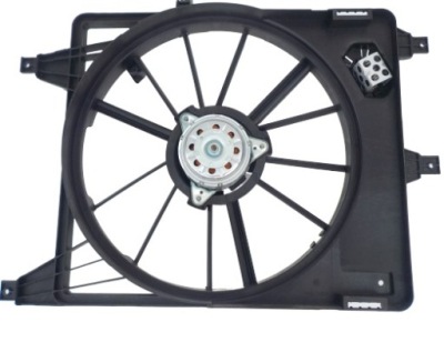 Корпус вентилятора двигун dacia logan i sandero фото №1