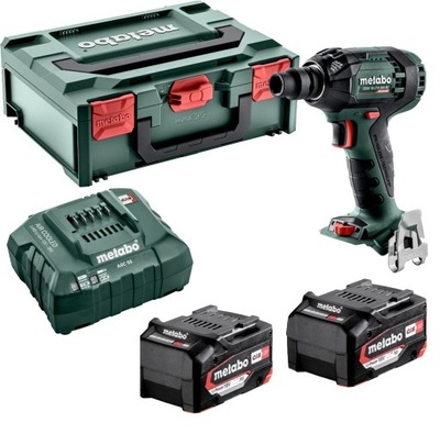 METABO ZAKRĘTAK UDAROWY SSW 18 LTX 300 BL + 2X4AH +КОФР