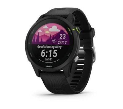 Smartwatch Garmin Forerunner 255 Music 45mm GPS WiFi czarny