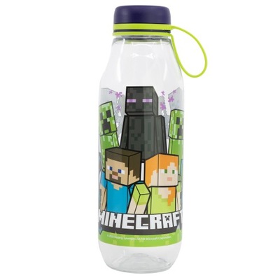 BIDON PLASTIKOWY MINECRAFT BUTELKA - 650 ml