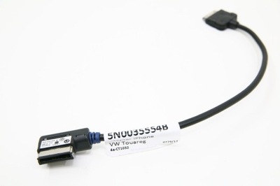 ORIGINAL ADAPTER CABLE IPHONE VW TOUAREG 7P 5N0035554B  