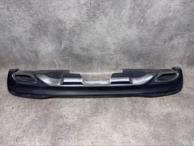 Спойлер бампера задняя mercedes gle w167 amg фото №1