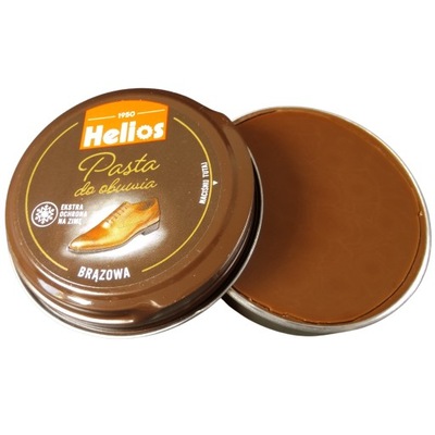 Pasta do butów brązowa 40 ml