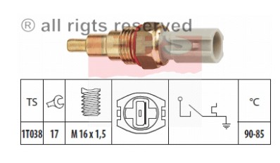 CONMUTADOR DE VENTILADOR MAZDA 626 3 2.0D 87- 323  