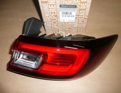 Лампа задня renault clio iv права фото №1