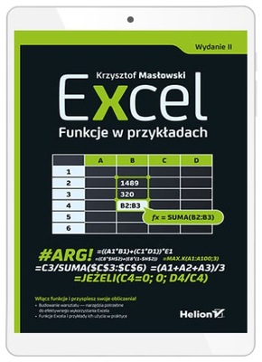 Excel. Funkcje w przykładach