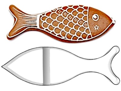 Foremka Ryba 17,5 cm - wykrawacz ryby rybki rybka