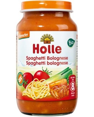 Holle Danie Bio spaghetti bolognese po 8 msc 220 g