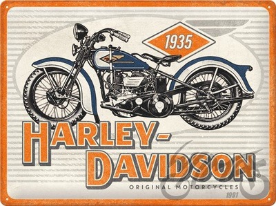 VALSTYBINIO NUMERIO LAIKYKLIS PLAKAT 30X40 HARLEY DAVIDSON MOTOR 23334 