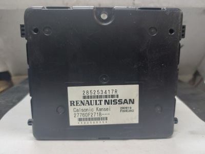 Renault clio модуль кондиціонера 285253417r 27760f271b фото №1