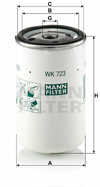 FILTRO COMBUSTIBLES WK 723  